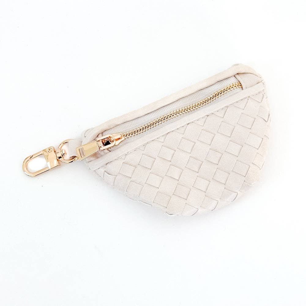 Mini Westlyn Bag Charm: Brown