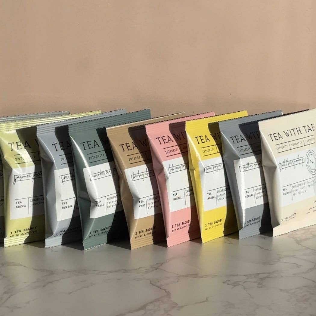 Lemon Crème Black Tea - Individually Wrapped Tea Bag