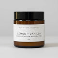 Lemon + Vanilla Tallow Body Butter | Brightening Body Whip: 4oz