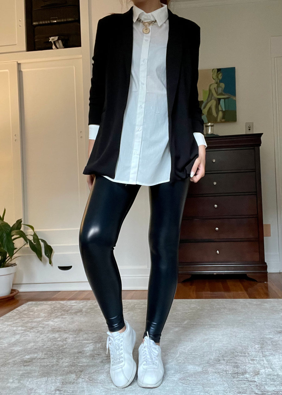 Faux Leather Leggings