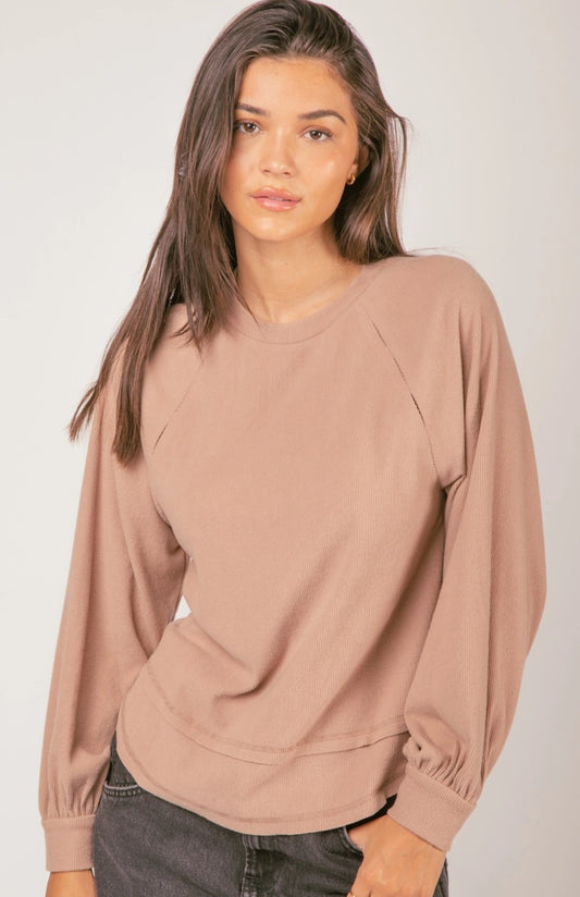 Darcie Raglan Long Sleeve