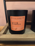 White Pumpkin Wick'd Candle