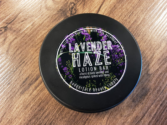 Lavender Haze Lotion Bar