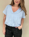 Bubble Tee V-Neck