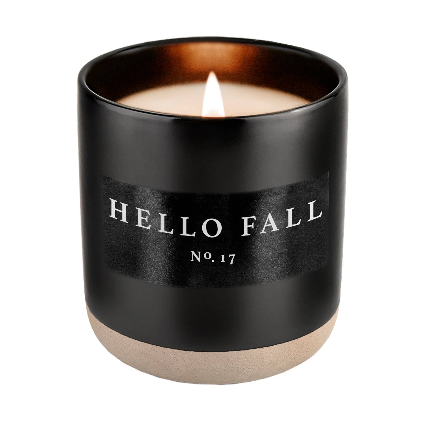 Hello Fall 12 oz Soy Candle - Fall Home Decor & Gifts